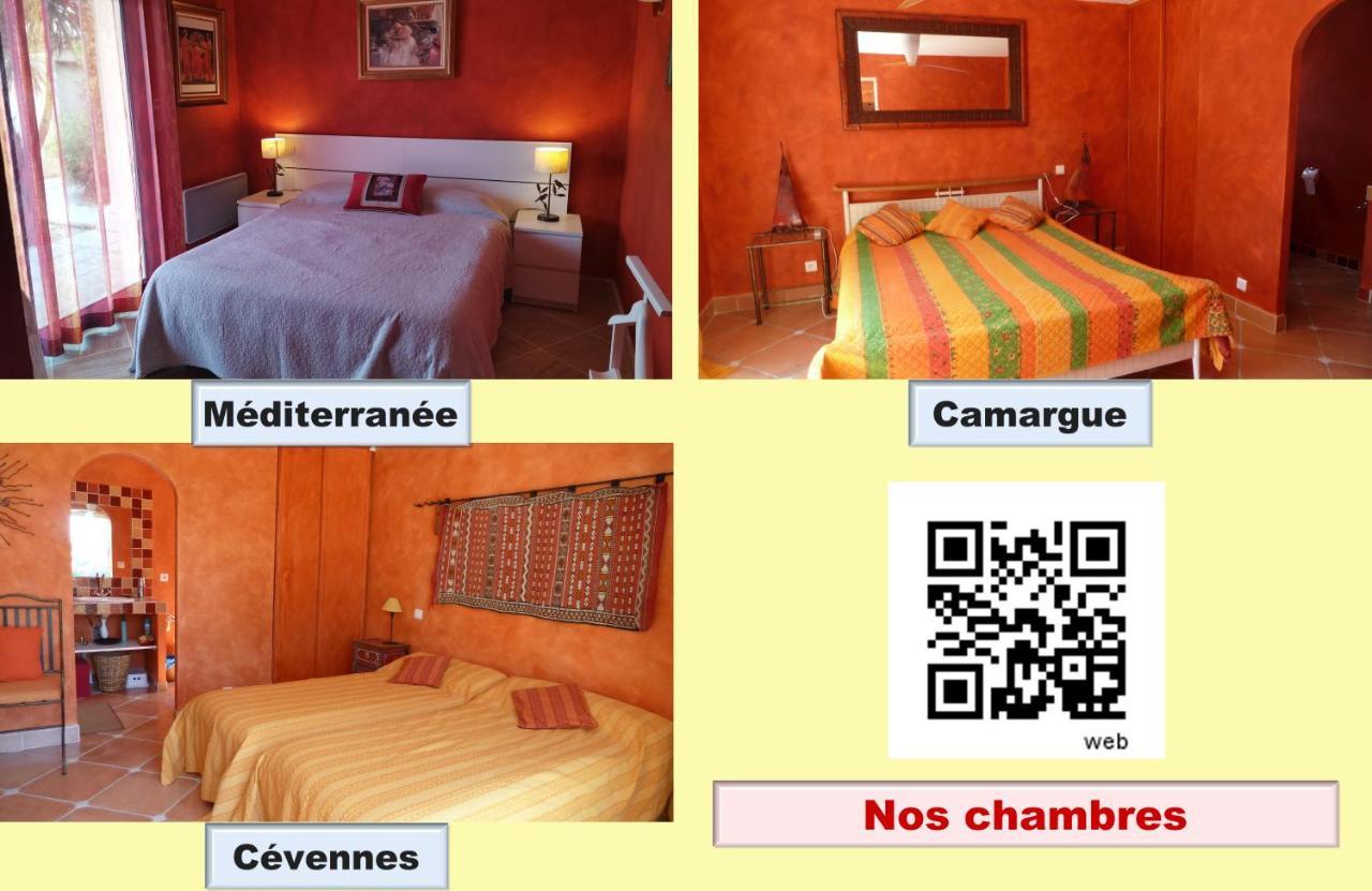 Les Cigalous Bed & Breakfast Restinclieres Dış mekan fotoğraf
