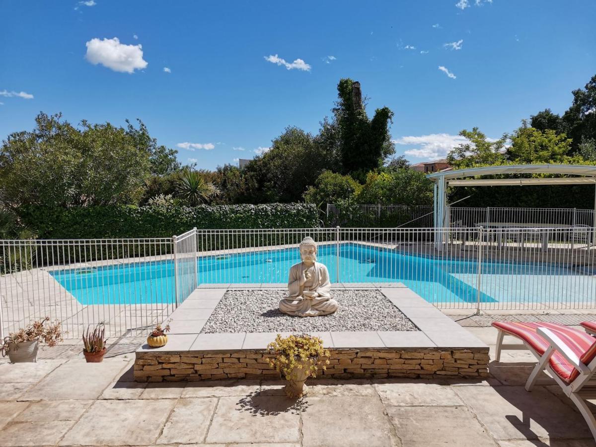 Les Cigalous Bed & Breakfast Restinclieres Dış mekan fotoğraf