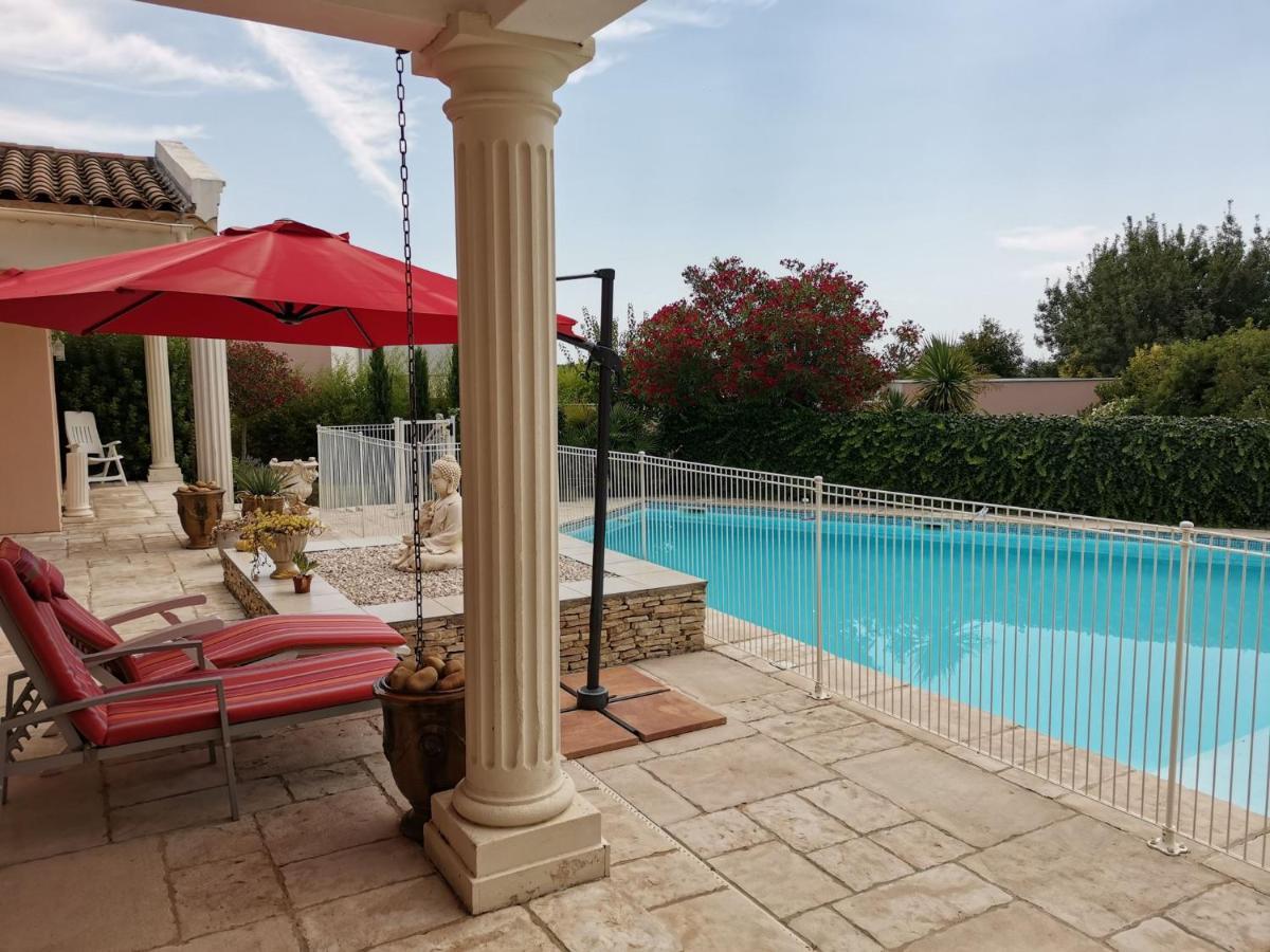 Les Cigalous Bed & Breakfast Restinclieres Dış mekan fotoğraf